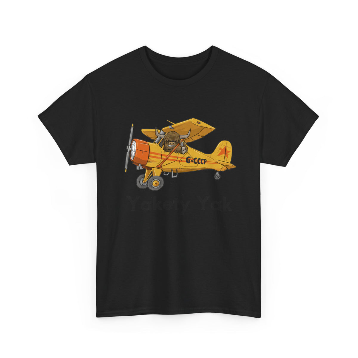 Yakety Yak Vintage Airplane Graphic Tee