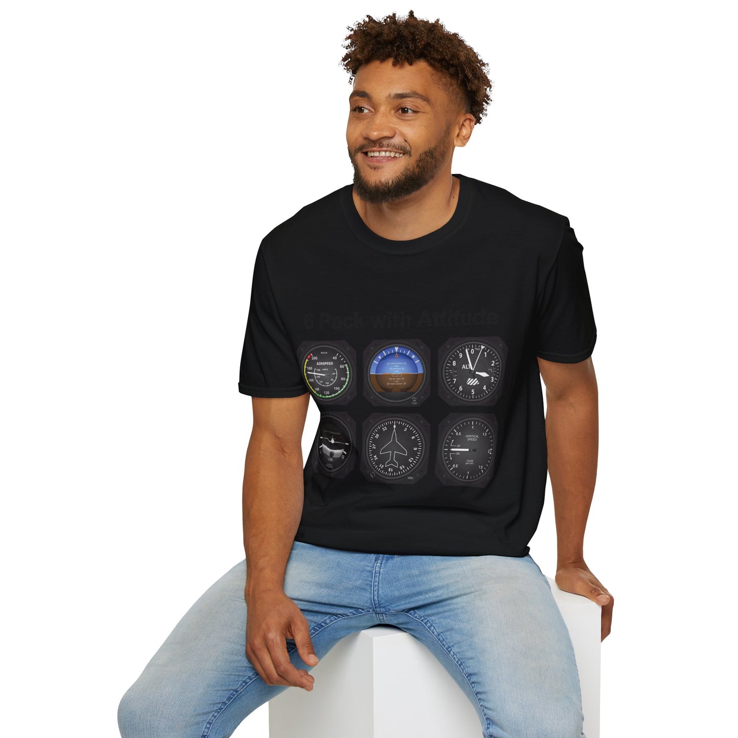 Aviator 6 Pack Unisex T-Shirt - Attitude Collection