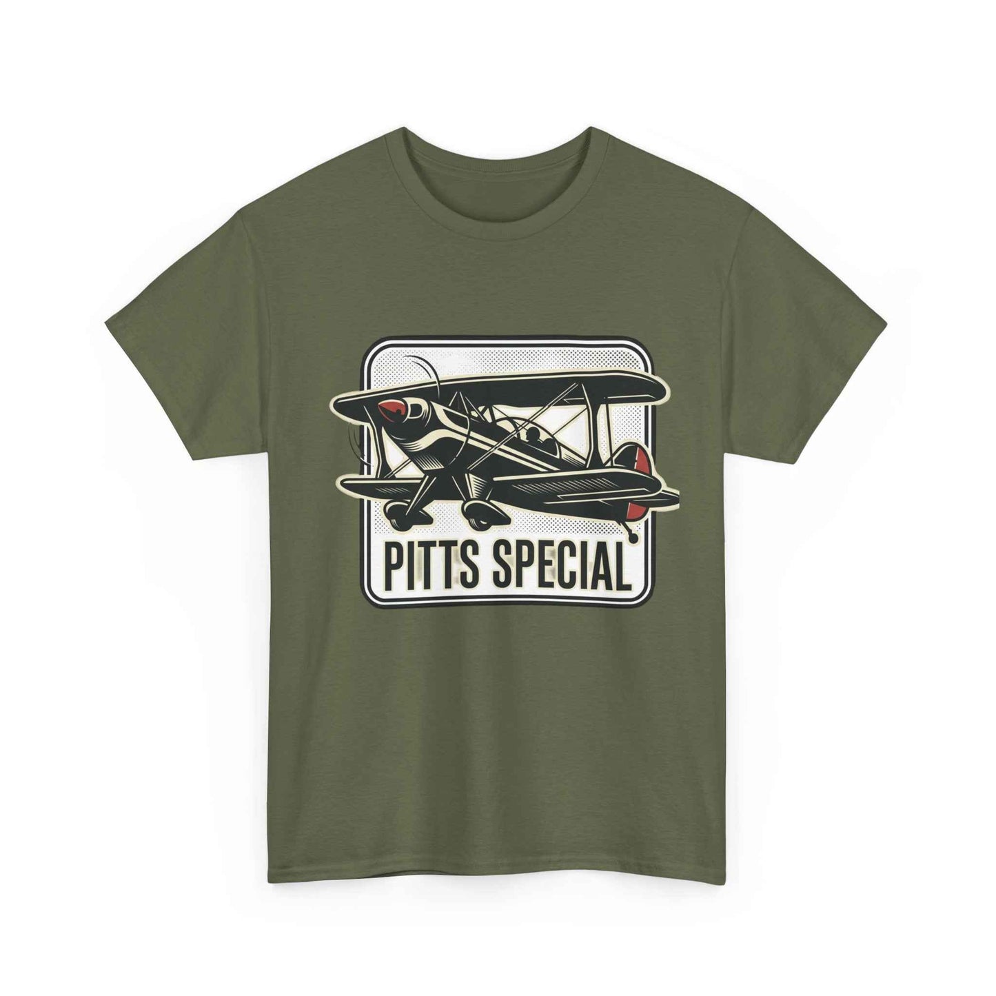 Pitts Special Biplane T-Shirt — Vintage Airshow Pilot Tee