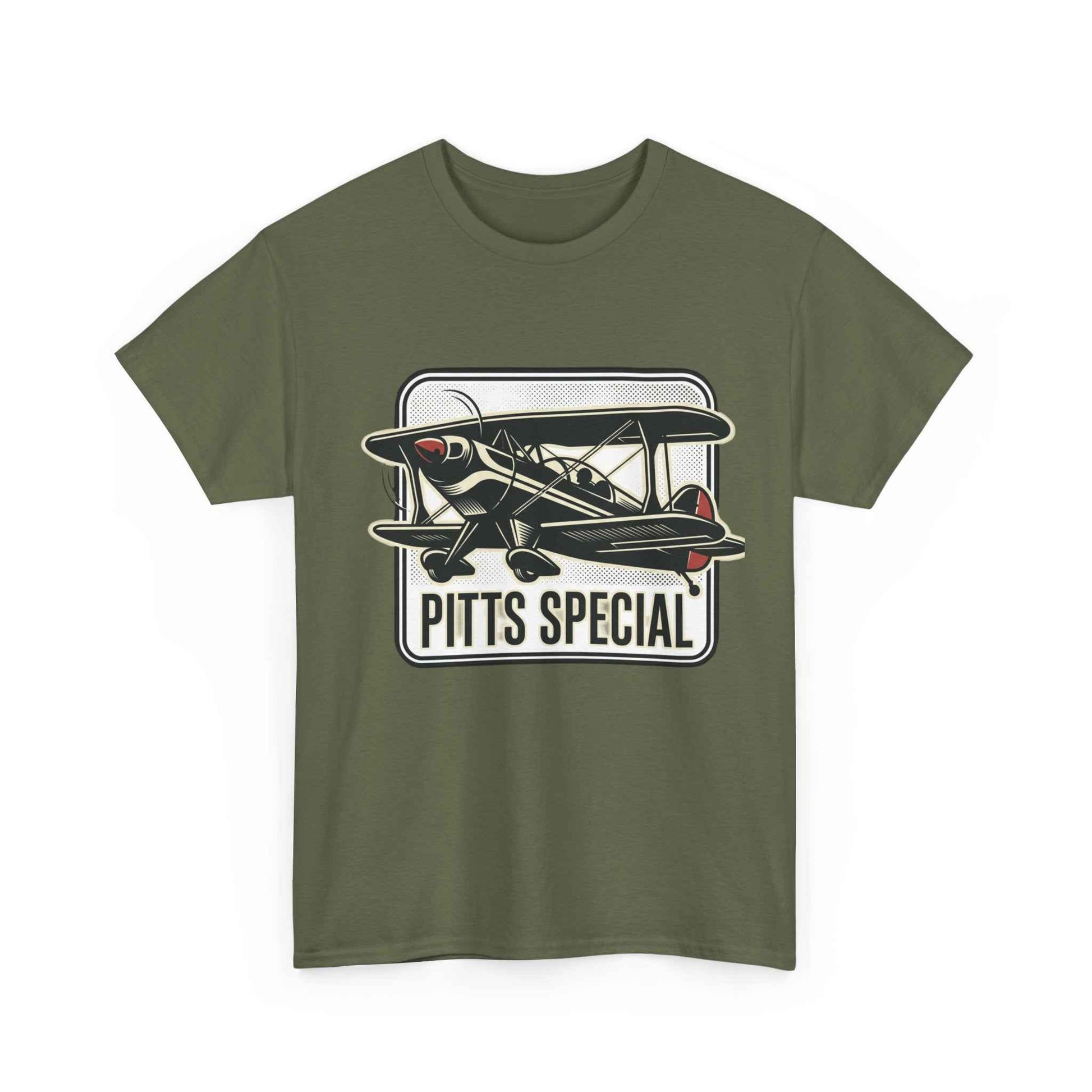 Pitts Special Biplane T-Shirt — Vintage Airshow Pilot Tee