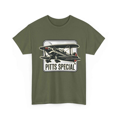 Pitts Special Biplane T-Shirt — Vintage Airshow Pilot Tee