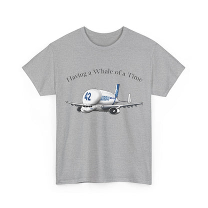 Having a Whale of a Time Beluga Heavy Cotton Tee
