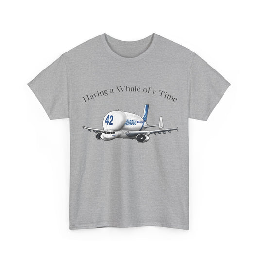 Having a Whale of a Time Beluga Heavy Cotton Tee