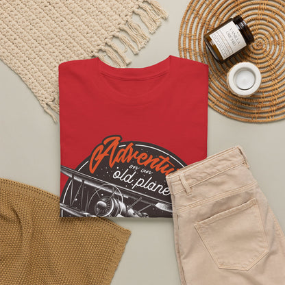 Adventure Airplane Vintage Aviation T-Shirt