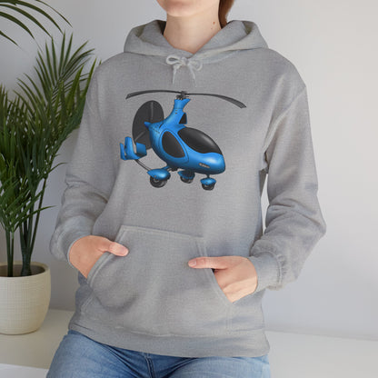 Auto Gyro Helicopter Hoodie