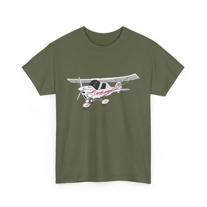 C42 Microlight Unisex Tee with Red Decals