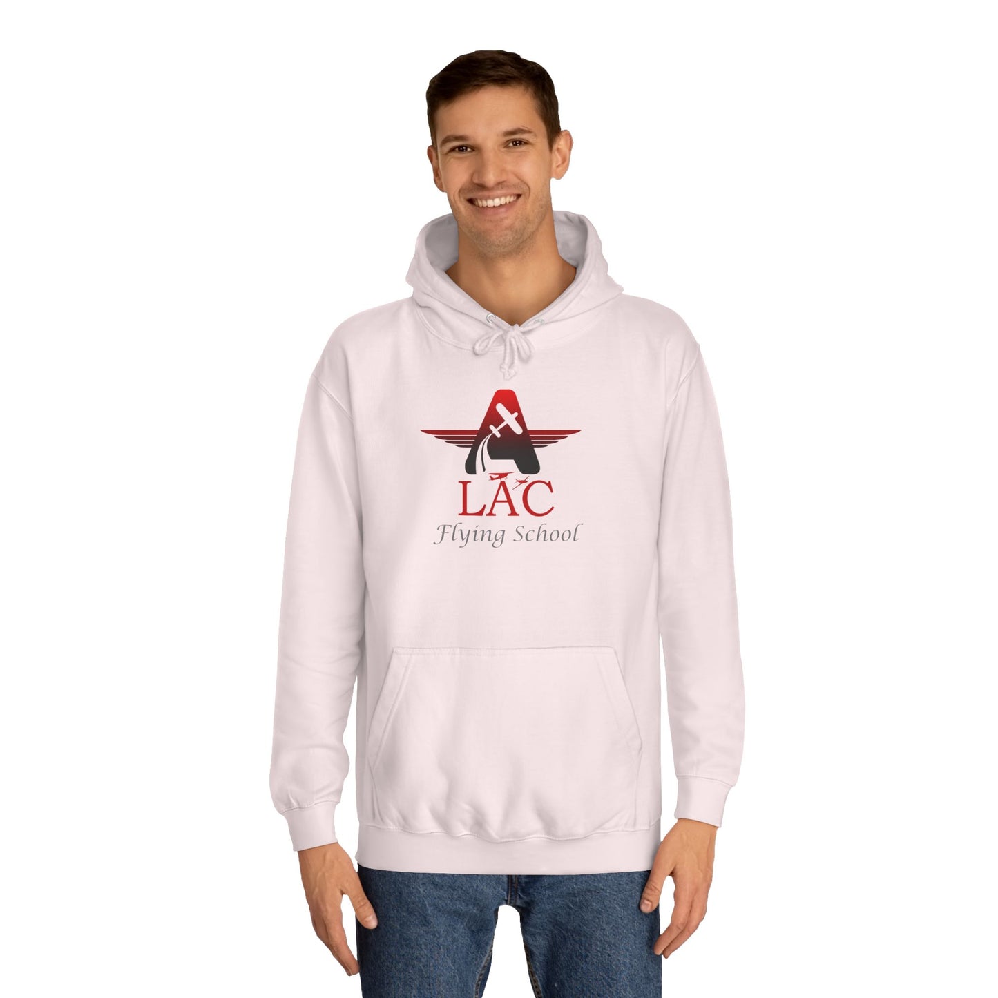College Hoodie - LAC Flying School Logo