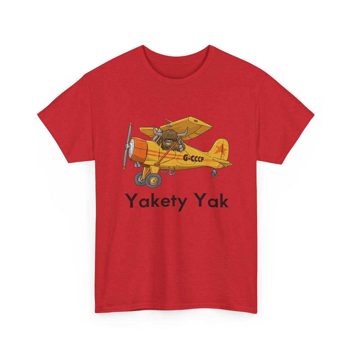 Yakety Yak Vintage Airplane Graphic Tee