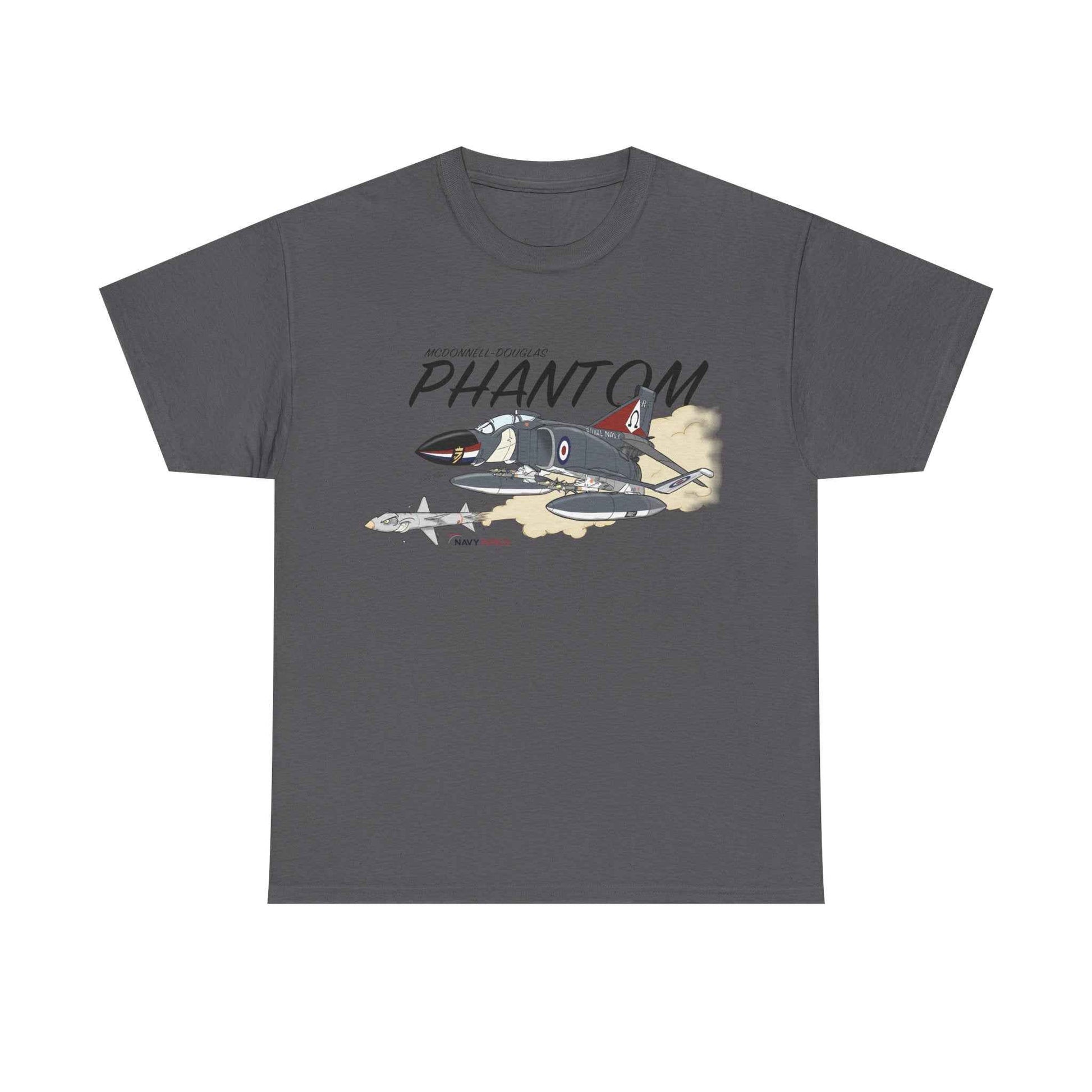 Phantom Jet T-Shirt — Vintage Military Fighter Graphic Tee