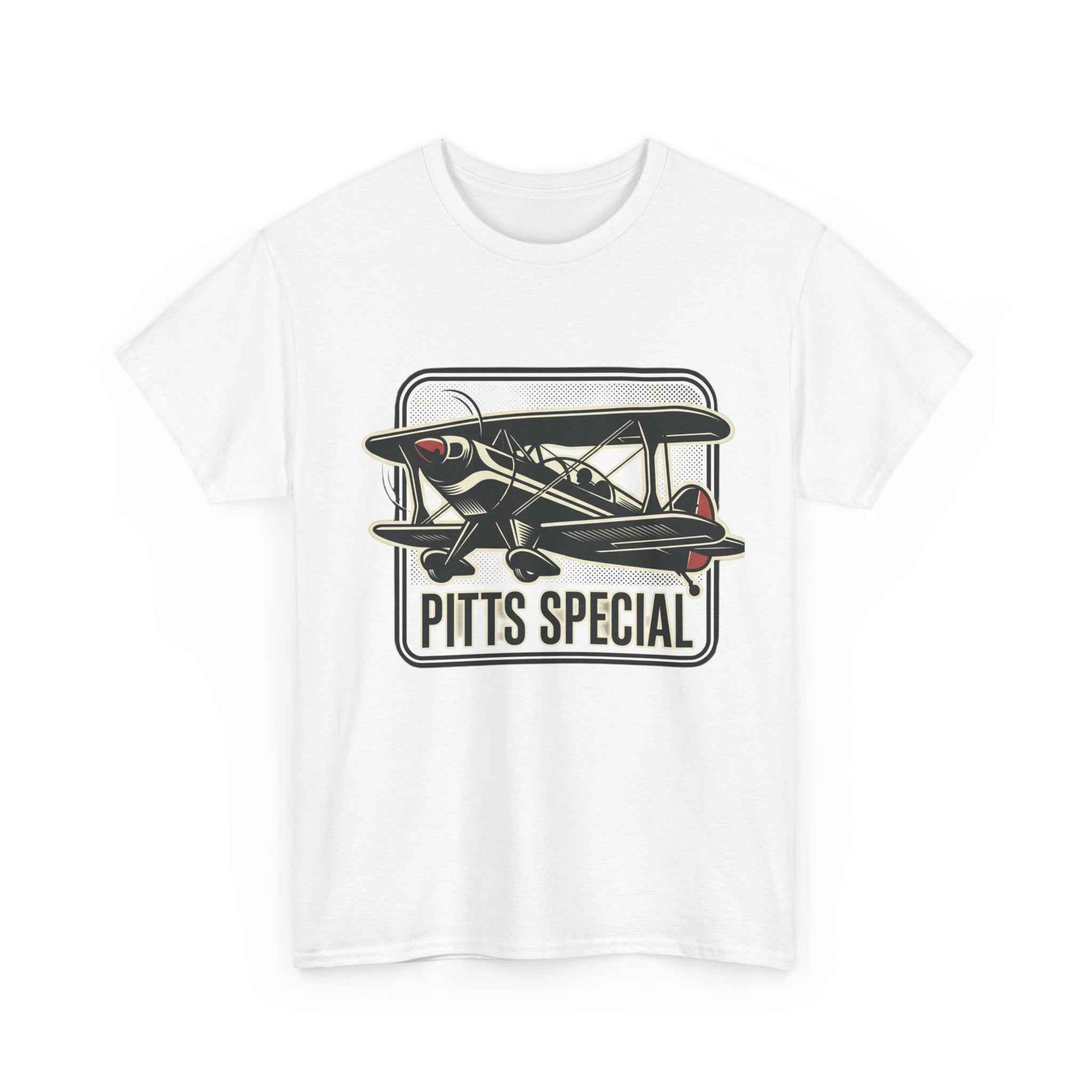 Pitts Special Biplane T-Shirt — Vintage Airshow Pilot Tee