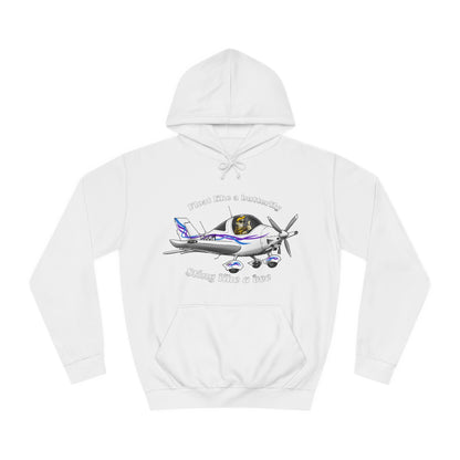 Sting Aircraft Unisex College Hoodie - Funky Aviation