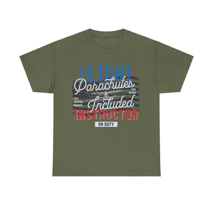 Flight Instructor Parachutes Included Unisex T-Shirt