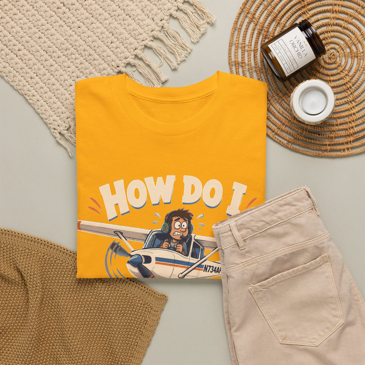 How Do I Land This Thing? Funny Pilot Aviation T-Shirt