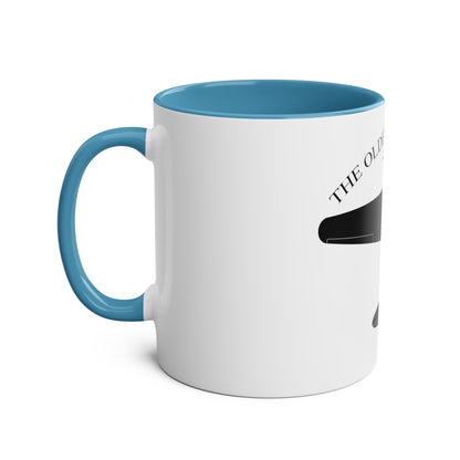 The Older the Better Two-Tone Coffee Mugs, 11oz - Funky Aviation