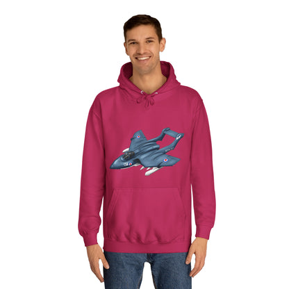 Sea Vixen Unisex College Hoodie - Funky Aviation