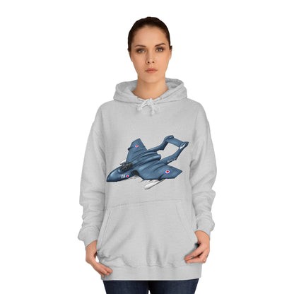 Sea Vixen Unisex College Hoodie - Funky Aviation