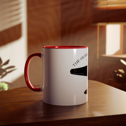 The Older the Better Two-Tone Coffee Mugs, 11oz - Funky Aviation