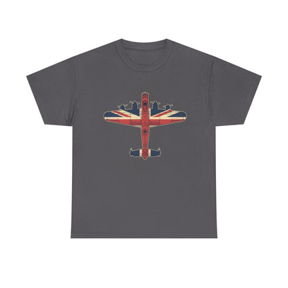 British Aviation Union Jack Bomber T-Shirt