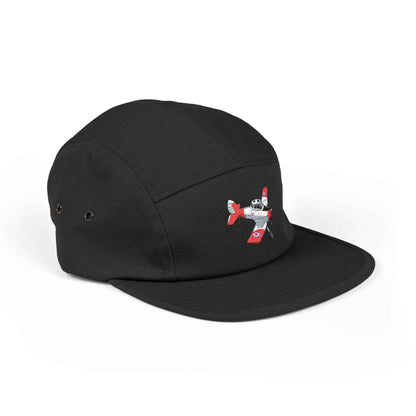 DH Chipmunk Racing Embroidered 5-Panel Cap