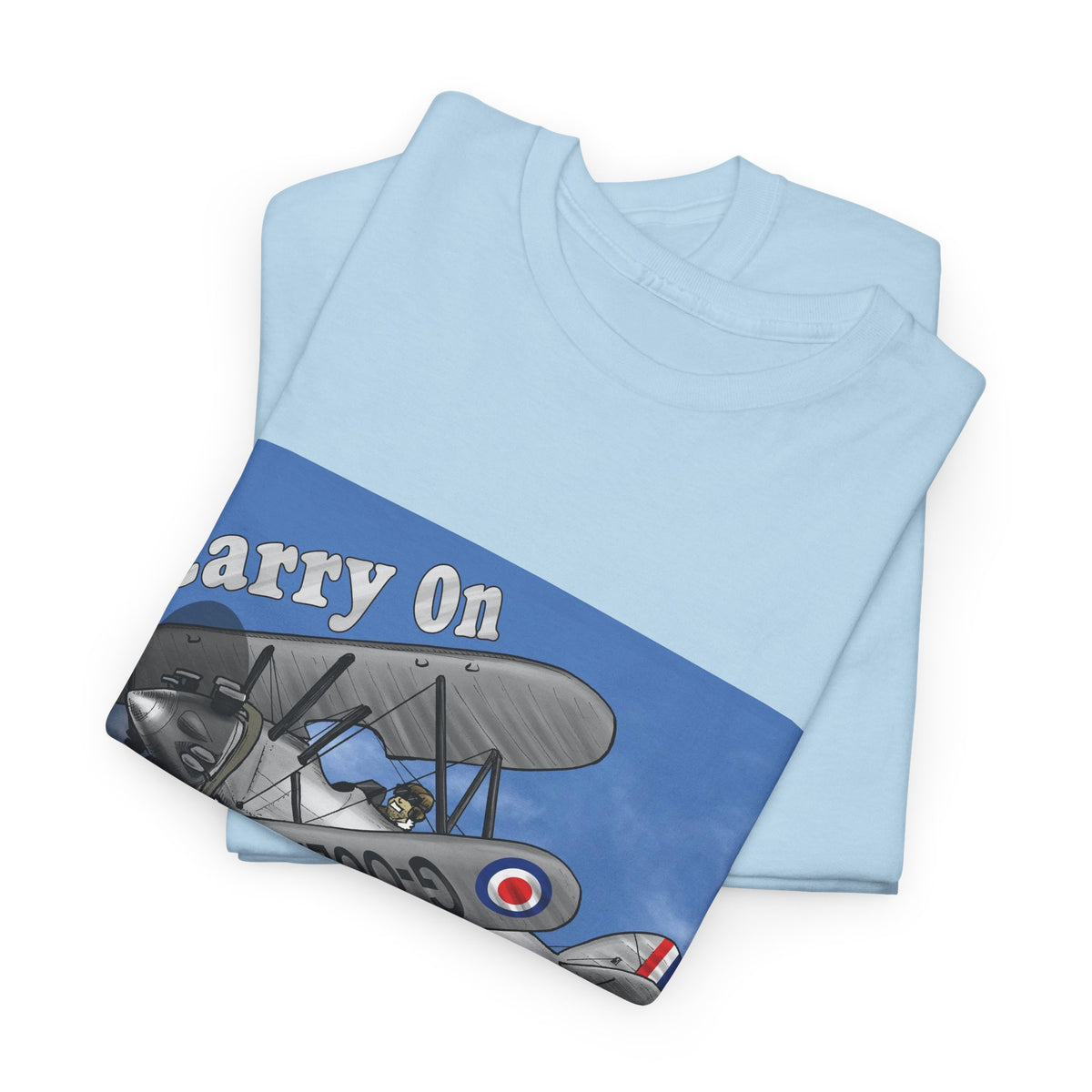 Carry On Flying Vintage Airplane T-Shirt