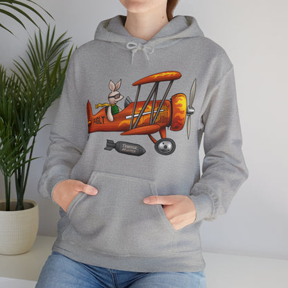This little Piggy Pilot design Unisex Hoodie - Funky Aviation