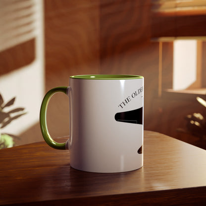 The Older the Better Two-Tone Coffee Mugs, 11oz - Funky Aviation