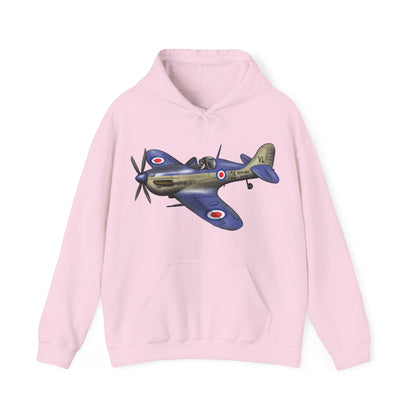 Seafire Spitfire design Unisex Heavy Blend™ Hooded Sweatshirt - Funky Aviation