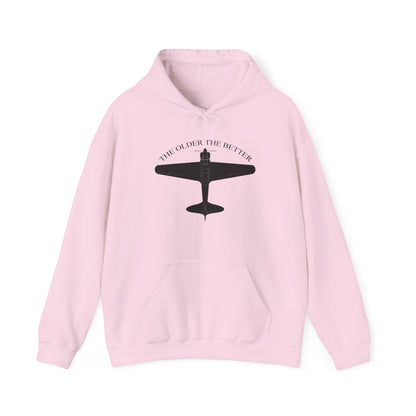 The Older the Better Classic Airplane Hoodie