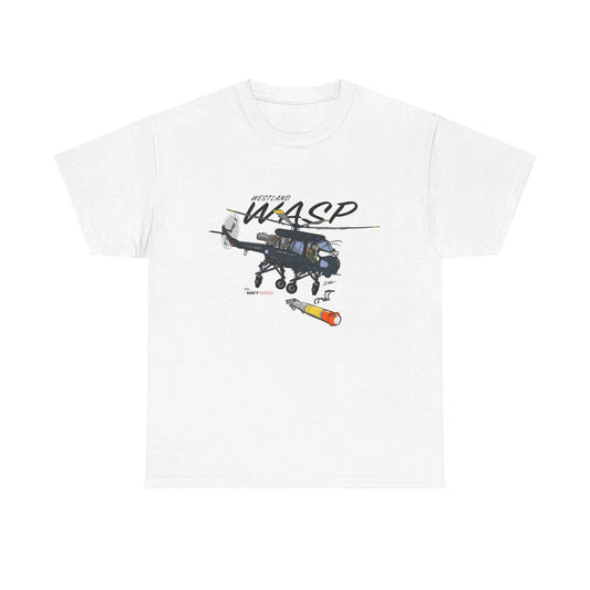 Wasp Attack Helicopter Tee — Military Aviation Graphic T-Shirt