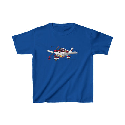 Kids Tee - Piper PA28 LAC Team Low Wing Aeroplane