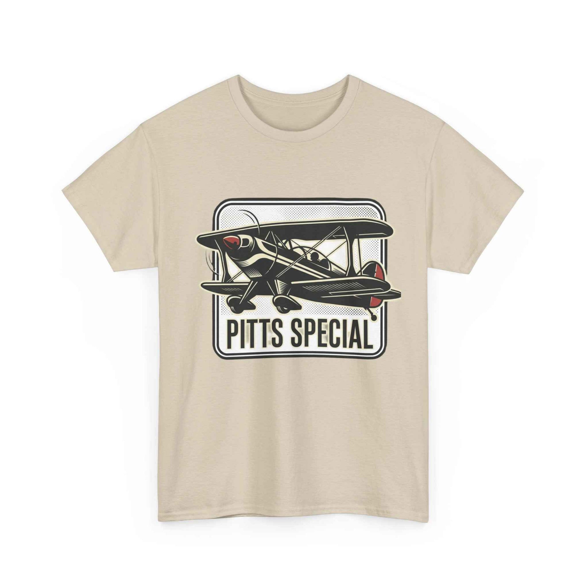 Pitts Special Biplane T-Shirt — Vintage Airshow Pilot Tee