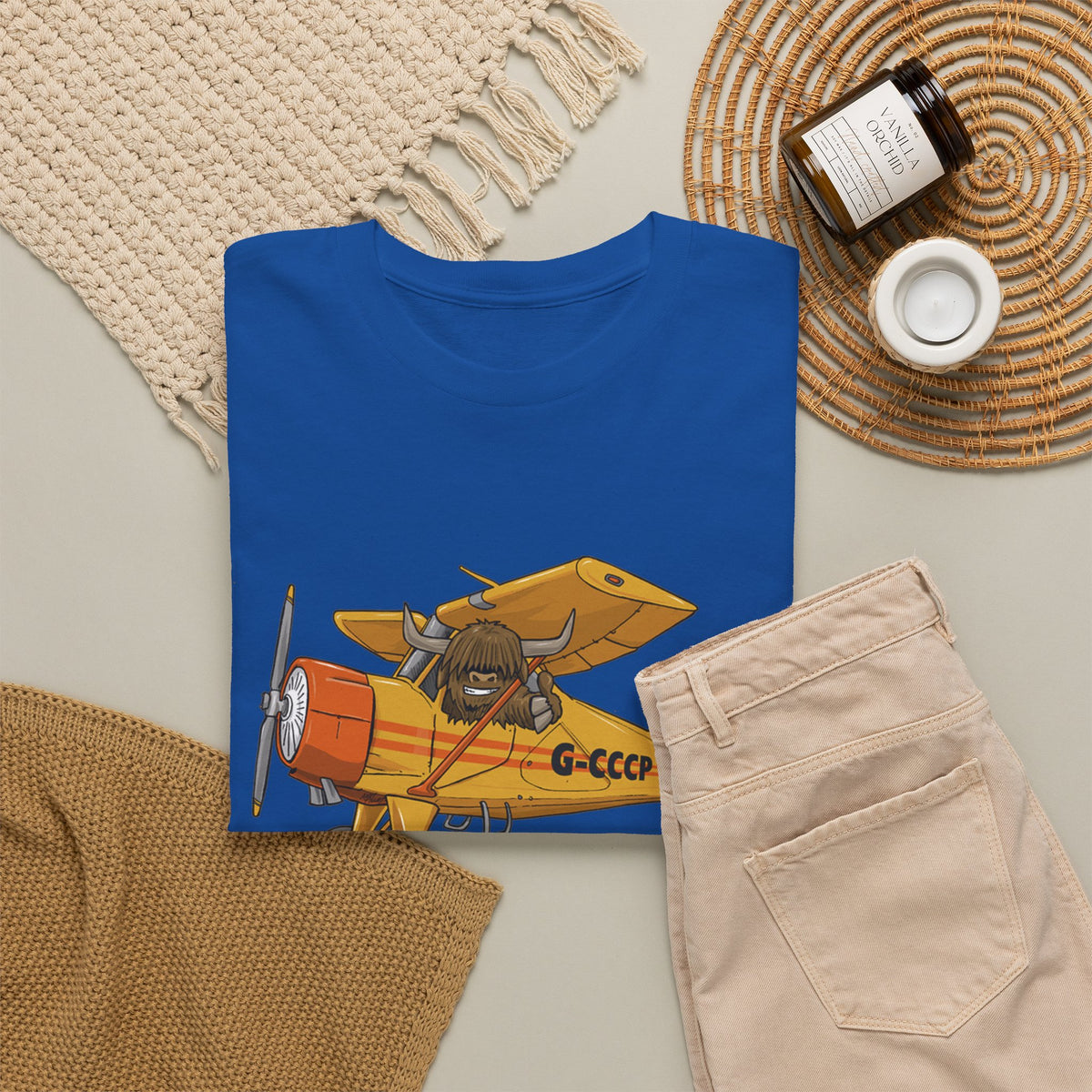 Yakety Yak Vintage Airplane Graphic Tee