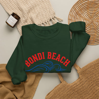 Bondi Beach Surfers Sydney Crewneck Sweatshirt