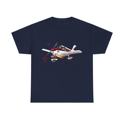 Hand Drawn LAC Piper PA28 T-Shirt