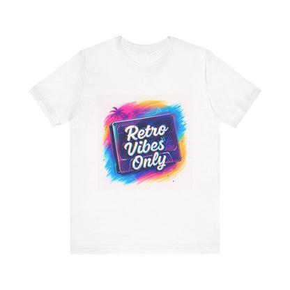 80's Vibe  Jersey Short Sleeve Tee