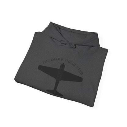 The Older the Better Classic Airplane Hoodie