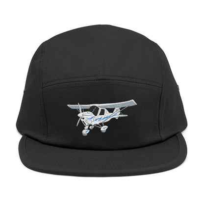 Ikarus C42 Racing Embroidered 5-Panel Cap