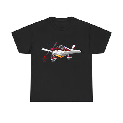 Hand Drawn LAC Piper PA28 T-Shirt