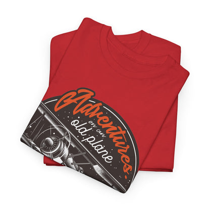 Adventure Airplane Vintage Aviation T-Shirt