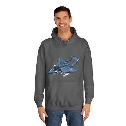 Sea Vixen Unisex College Hoodie - Funky Aviation
