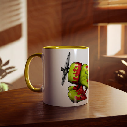 Gee Bee Two-Tone Coffee Mugs, 11oz - Funky Aviation