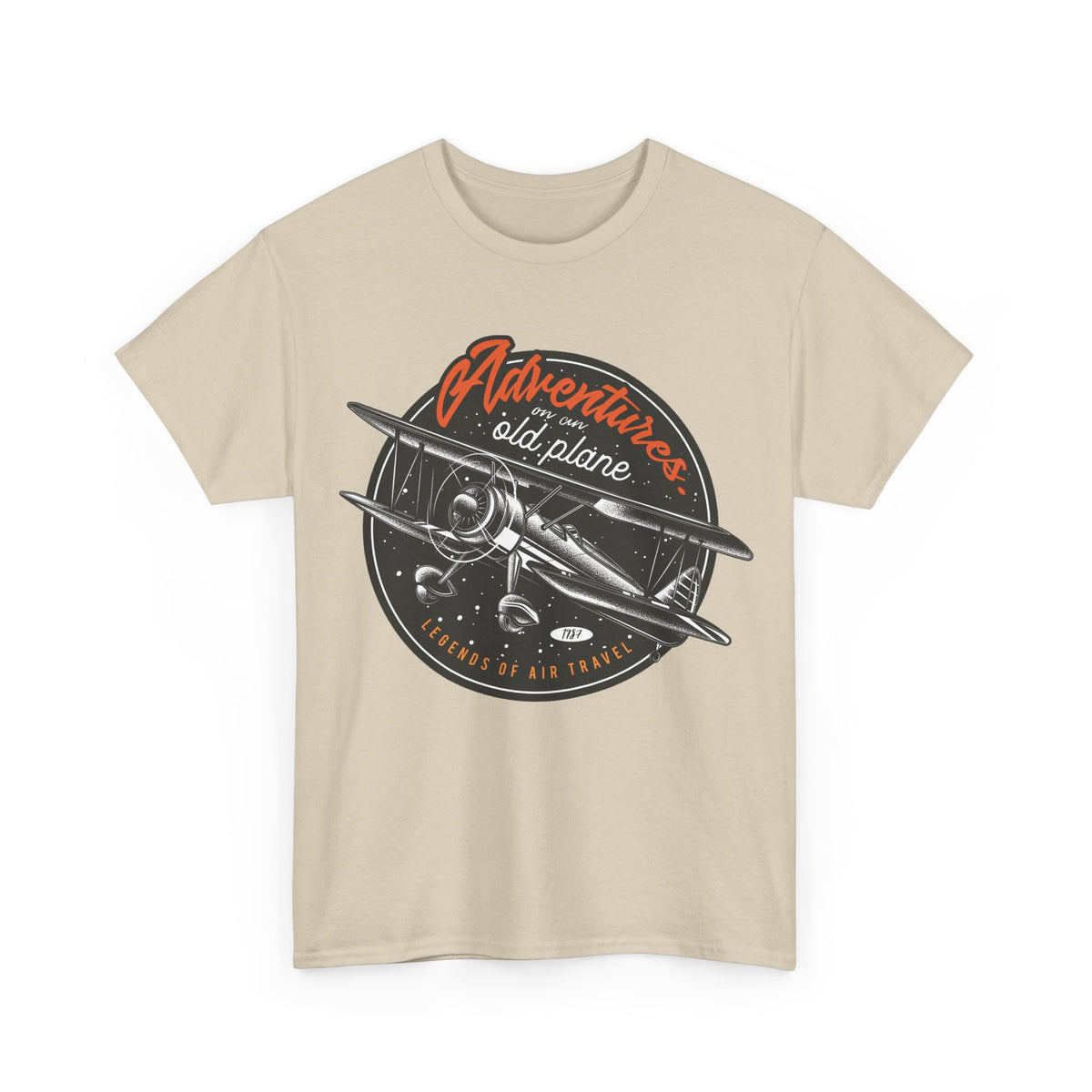Adventure Airplane Vintage Aviation T-Shirt