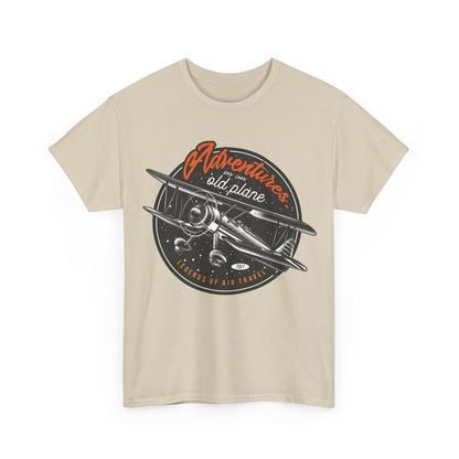 Adventure Airplane Vintage Aviation T-Shirt