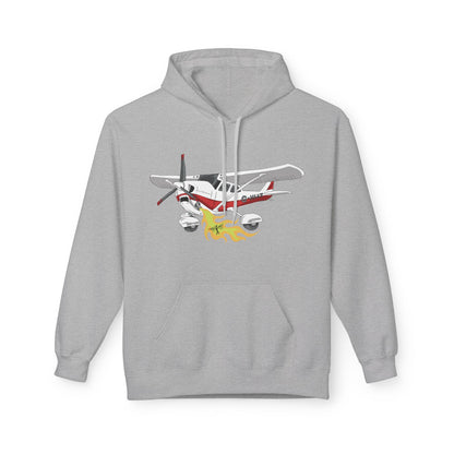 Hoodie - Cessna 172 Flight School Must Have - #TeamHighWing Design