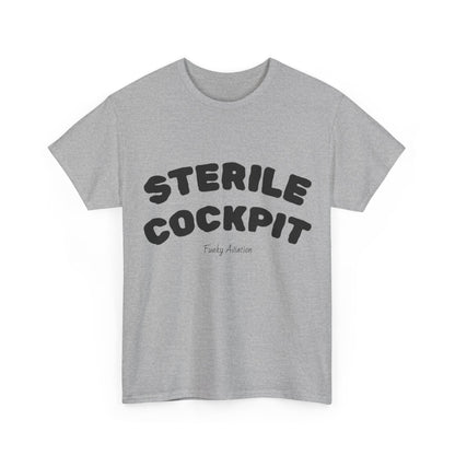 Sterile Cockpit Graphic Tee — Funny Aviation Pilot T-Shirt