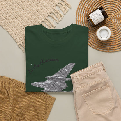 Funky Aviation Sea Vixen Vintage Aircraft T-Shirt