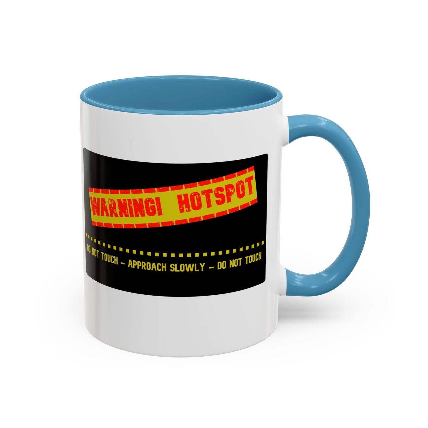Warning ! Hotspot ! SLA Aviation Accent Coffee Mug (11oz)