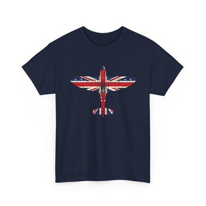 Union Jack Vintage Aircraft  T-Shirt