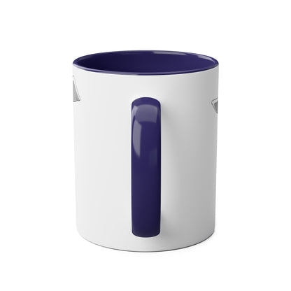 Ikarus C42 Two-Tone Coffee Mugs, 11oz - Funky Aviation