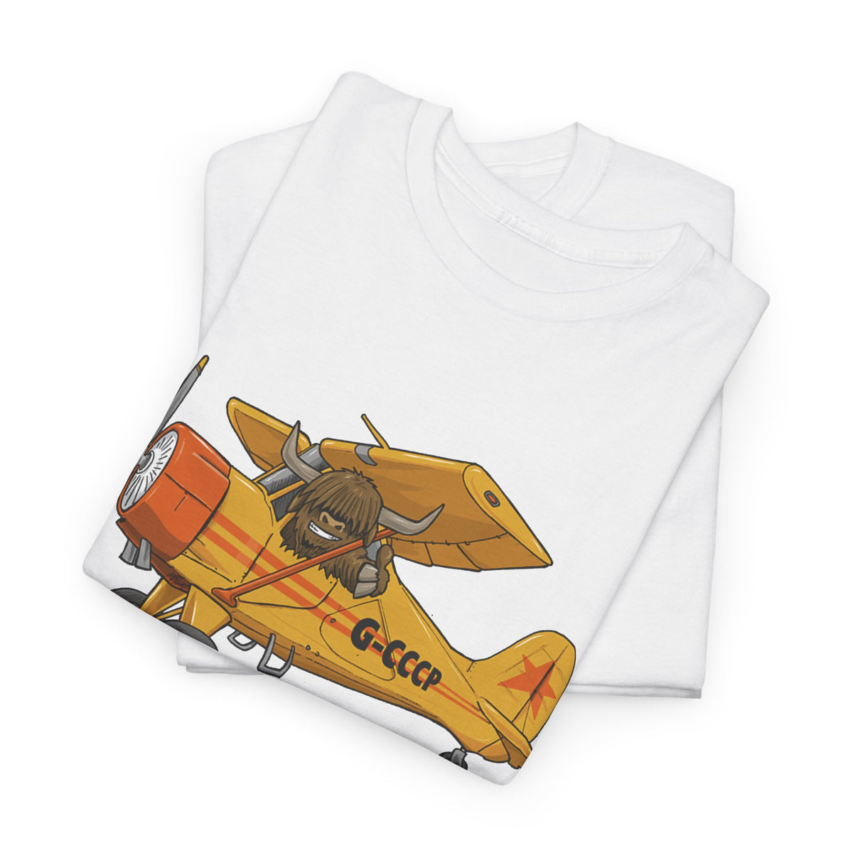 Yakety Yak Vintage Airplane Graphic Tee